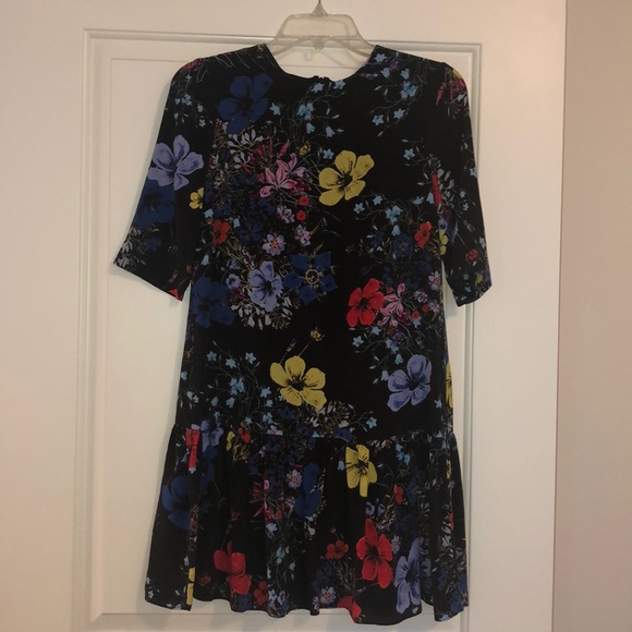 Erdem Emmie Floral Dress Size 4 100% Silk - Picture 3 of 8